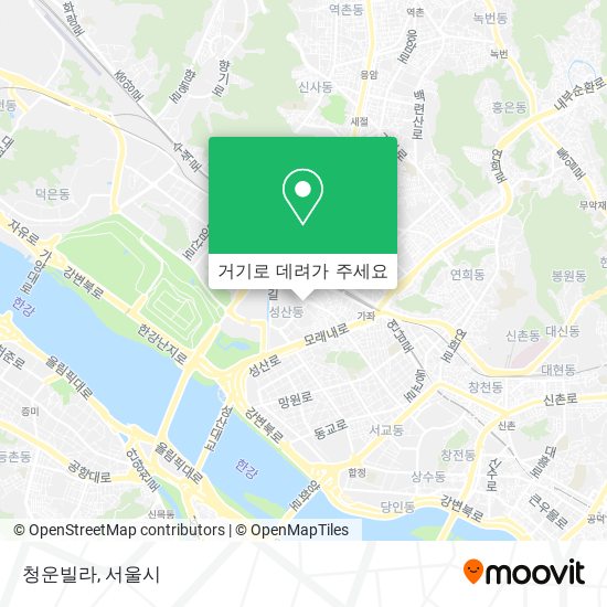 청운빌라 지도