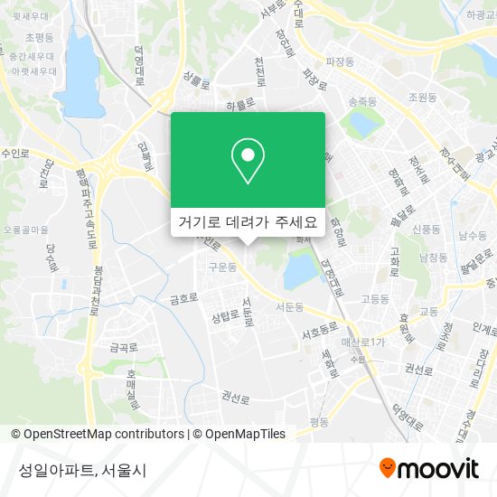 성일아파트 지도