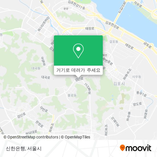 신한은행 지도