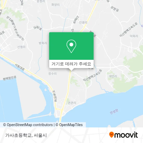 가사초등학교 지도