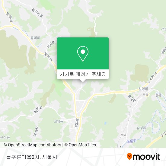 늘푸른마을2차 지도