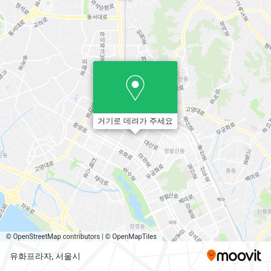 유화프라자 지도