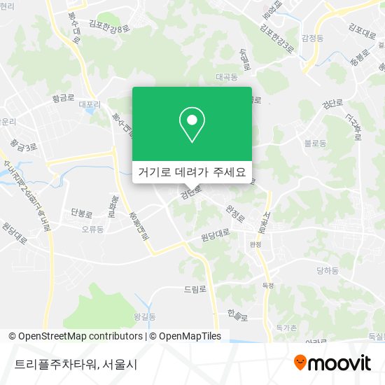 트리플주차타워 지도