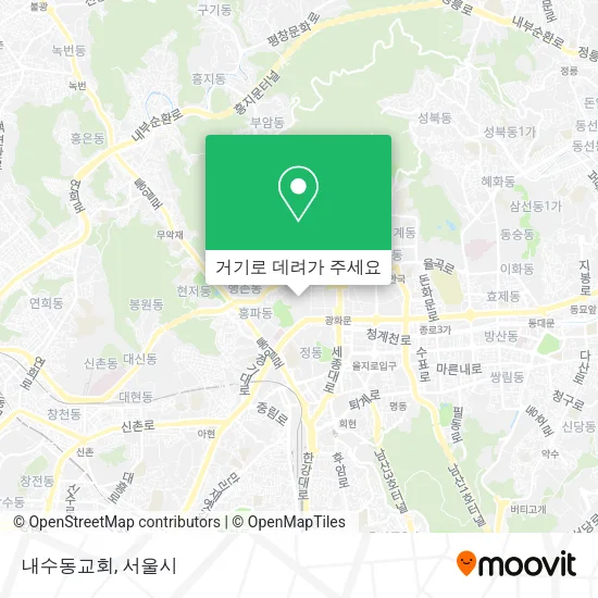 내수동교회 지도