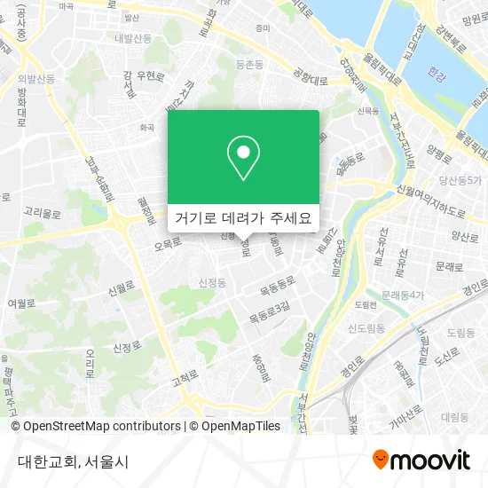 대한교회 지도