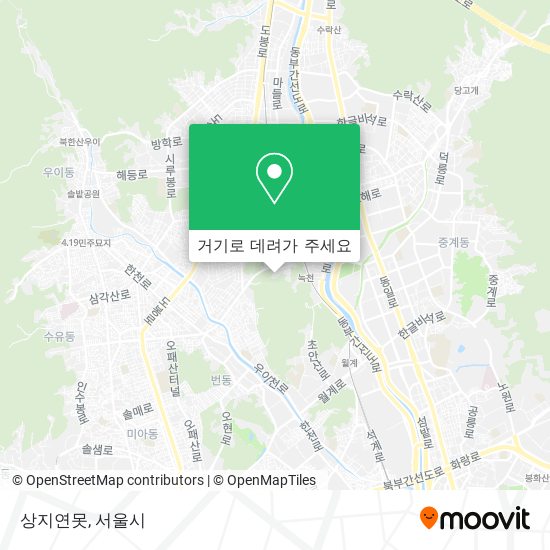 상지연못 지도