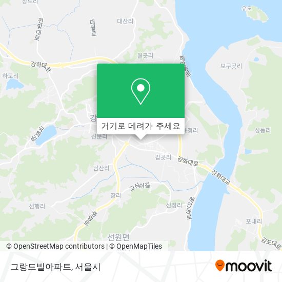 그랑드빌아파트 지도