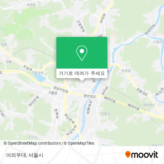 야외무대 지도