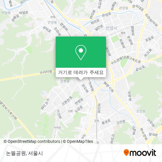 논뜰공원 지도