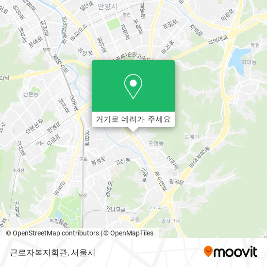 근로자복지회관 지도