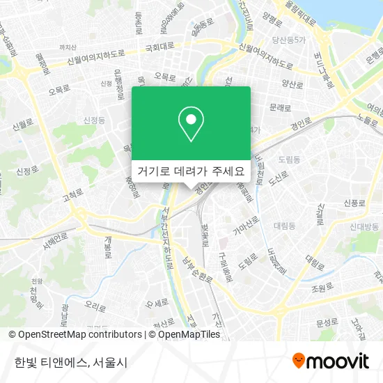 한빛 티앤에스 지도