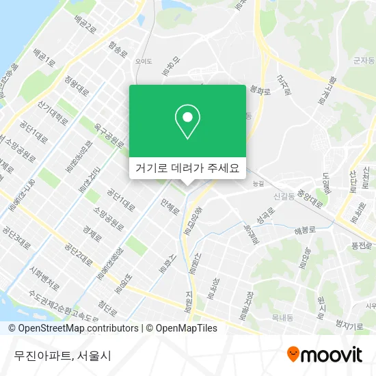 무진아파트 지도