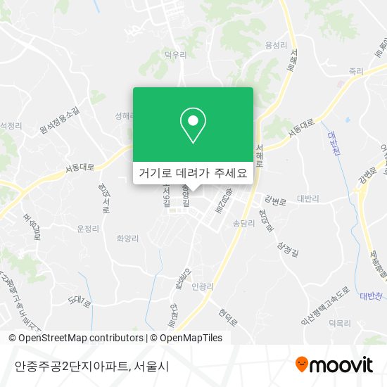 안중주공2단지아파트 지도