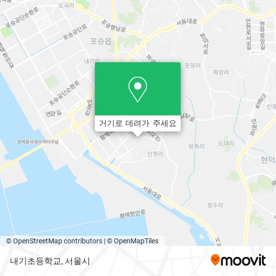 내기초등학교 지도