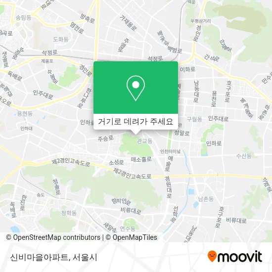 신비마을아파트 지도