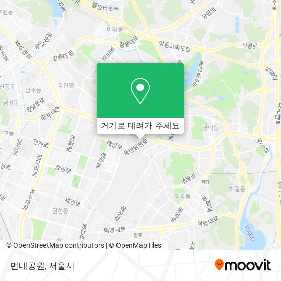 먼내공원 지도