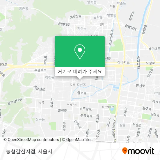 농협갈산지점 지도