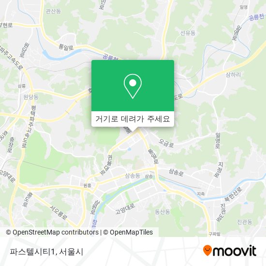 파스텔시티1 지도