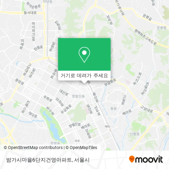 밤가시마을6단지건영아파트 지도