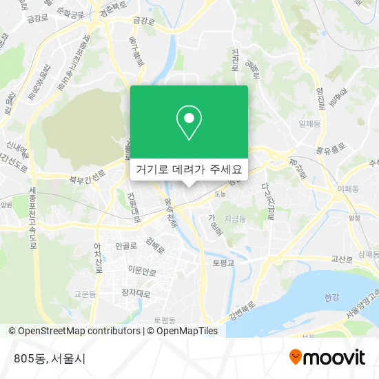 805동 지도