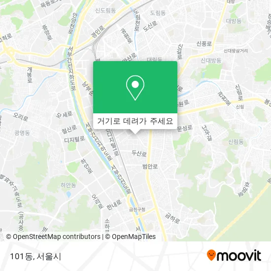 101동 지도