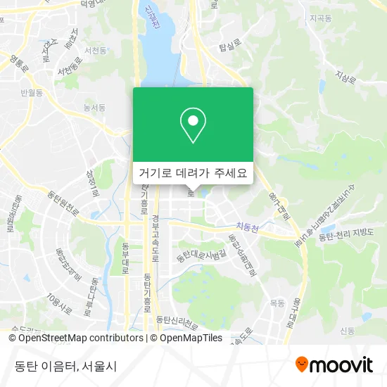 동탄 이음터 지도