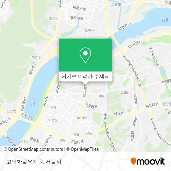 고덕한울유치원 지도