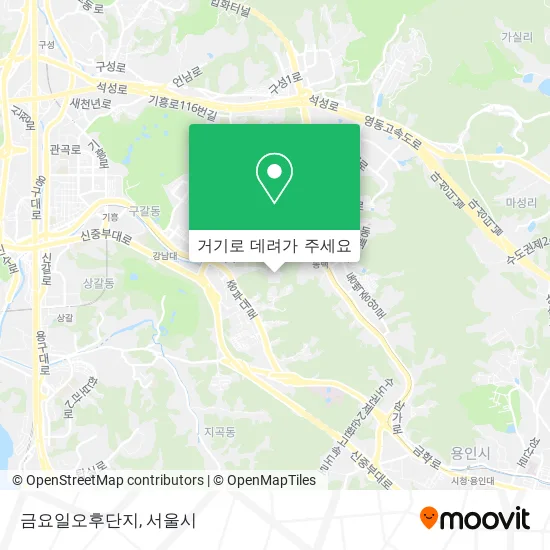 금요일오후단지 지도