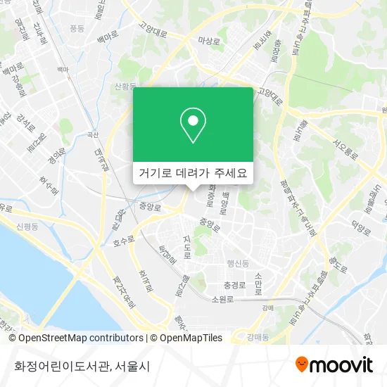 화정어린이도서관 지도