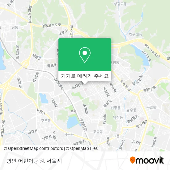 명인 어린이공원 지도