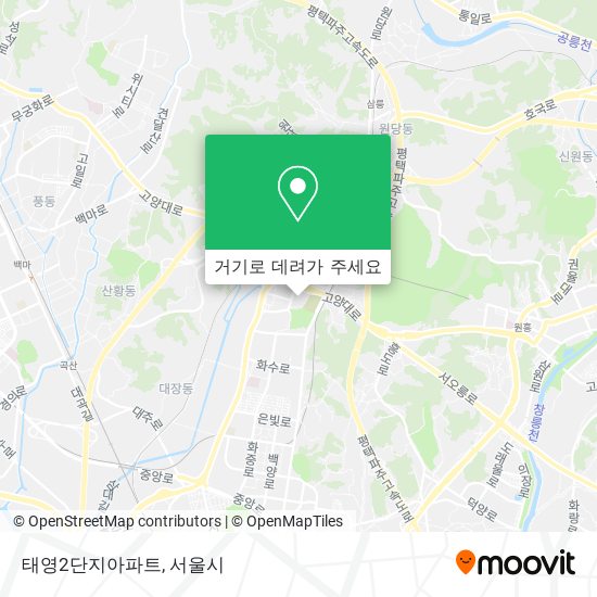 태영2단지아파트 지도