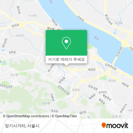 장기사거리 지도