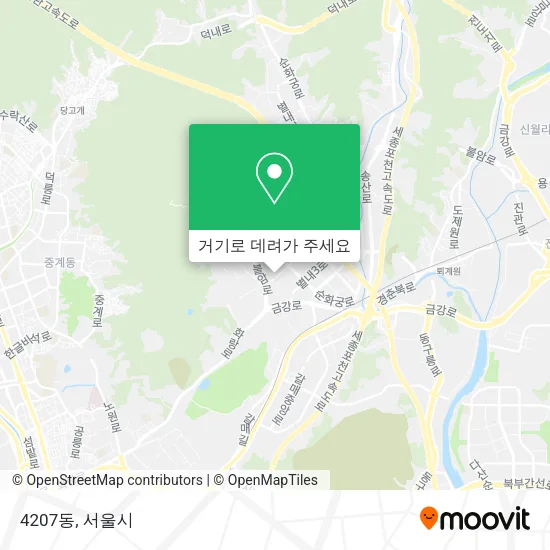 4207동 지도