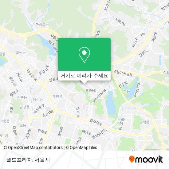 월드프라자 지도