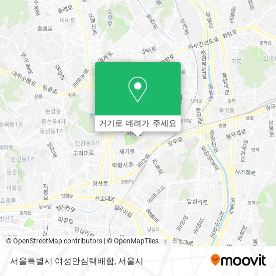 서울특별시 여성안심택배함 지도