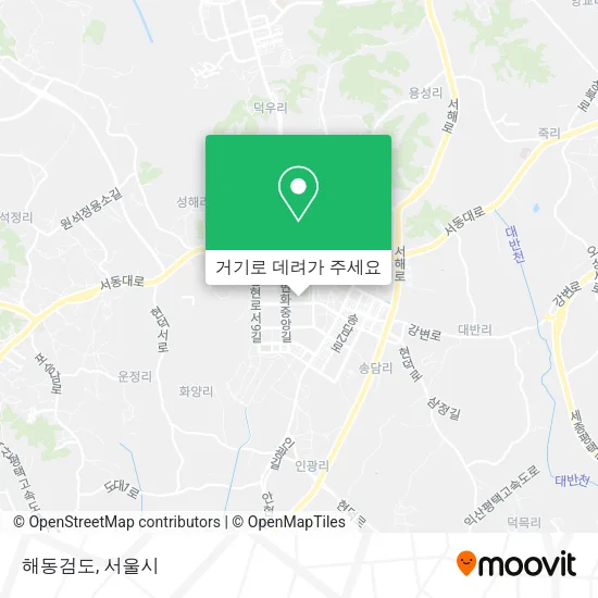 해동검도 지도