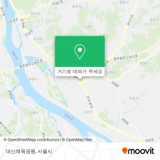 대신체육공원 지도