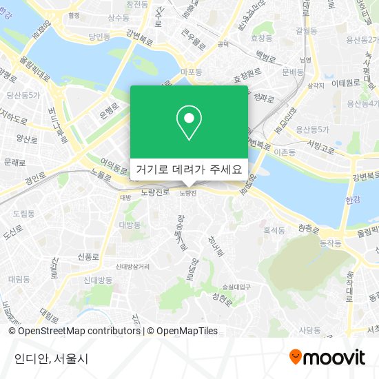 인디안 지도