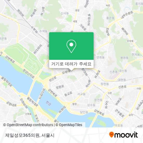 제일성모365의원 지도