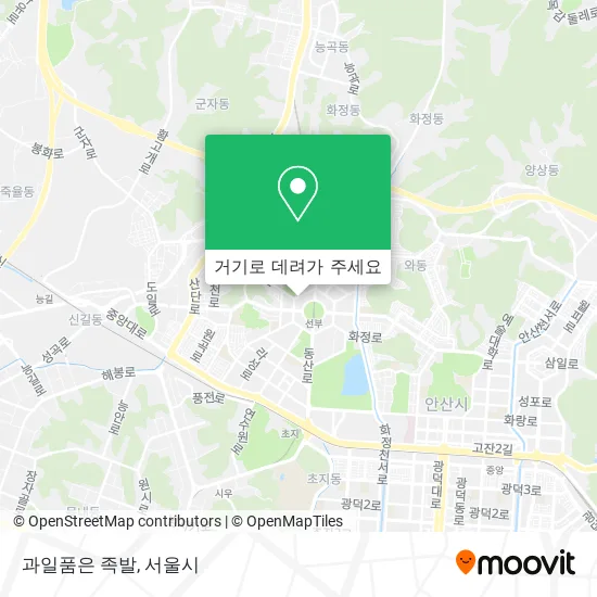 과일품은 족발 지도