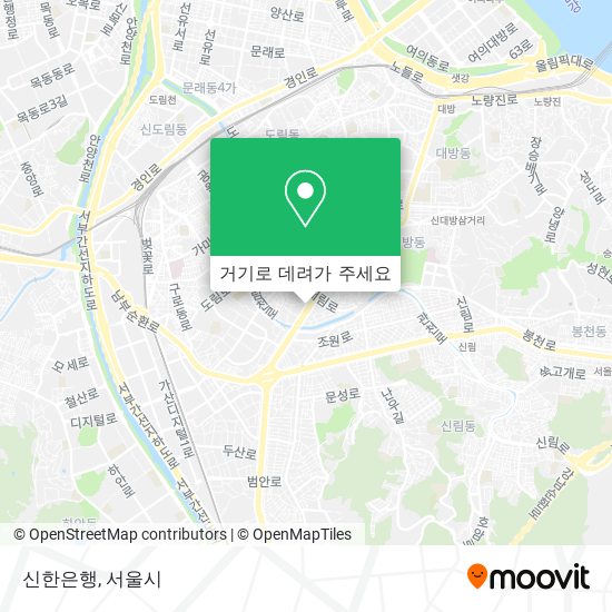 신한은행 지도