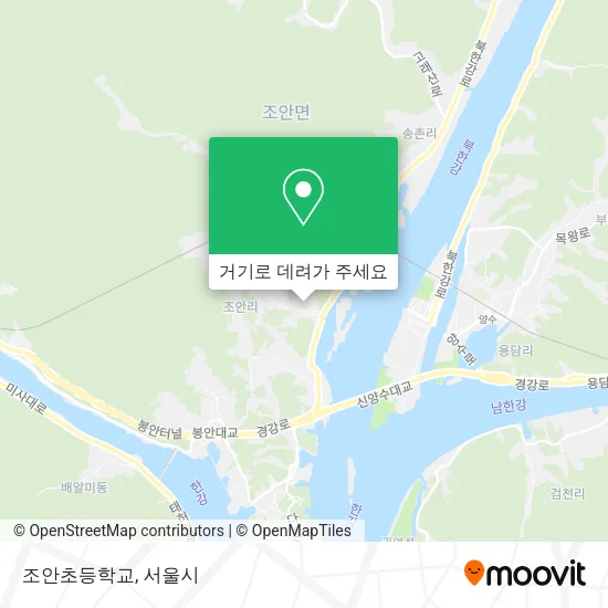 조안초등학교 지도