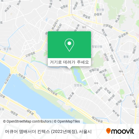머큐어 앰배서더 킨텍스 (2022년예정) 지도