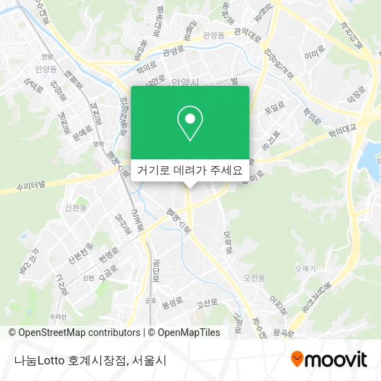 나눔Lotto 호계시장점 지도