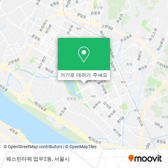 웨스턴타워 업무2동 지도