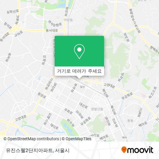 유진스웰2단지아파트 지도