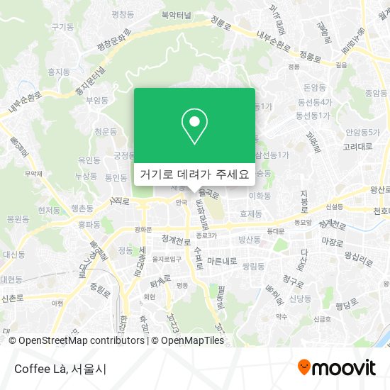 Coffee Là 지도