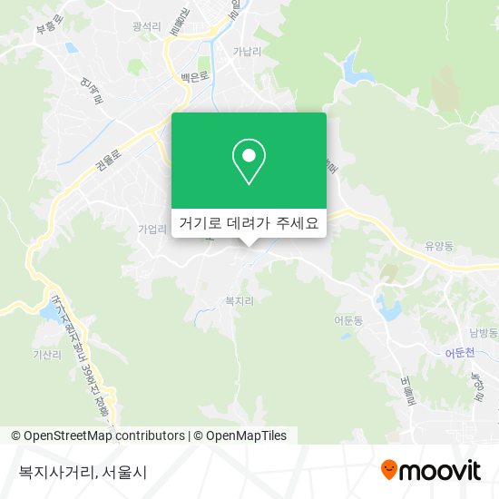 복지사거리 지도