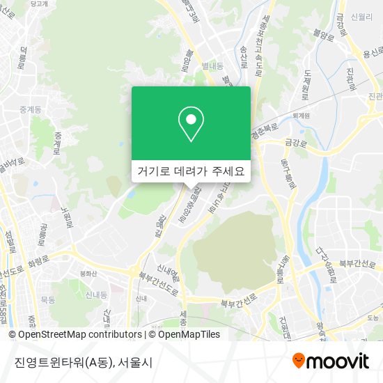 진영트윈타워(A동) 지도