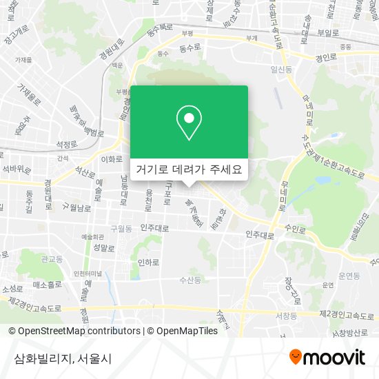 삼화빌리지 지도